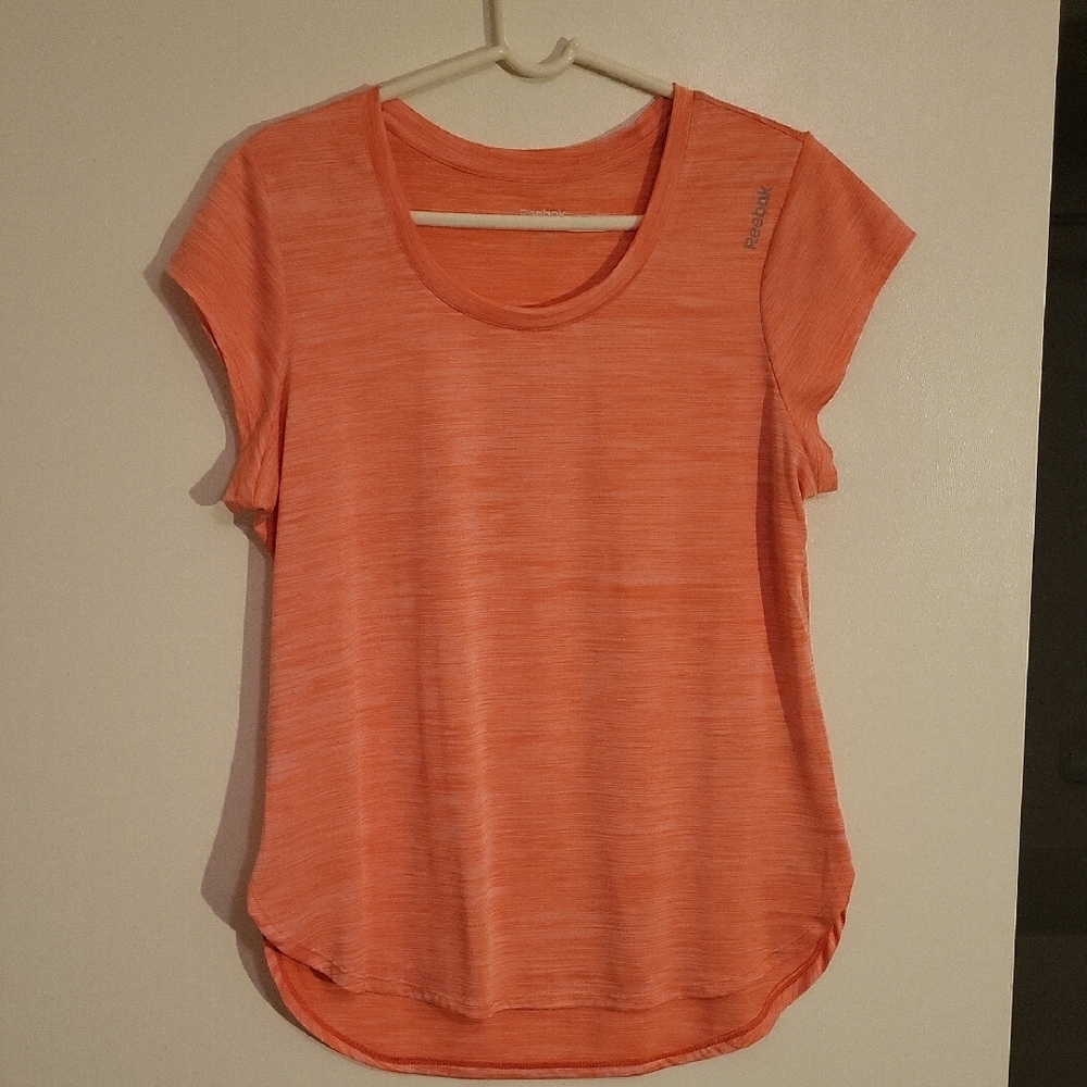 Reebok Orange Relaxed Fit T-Shirt